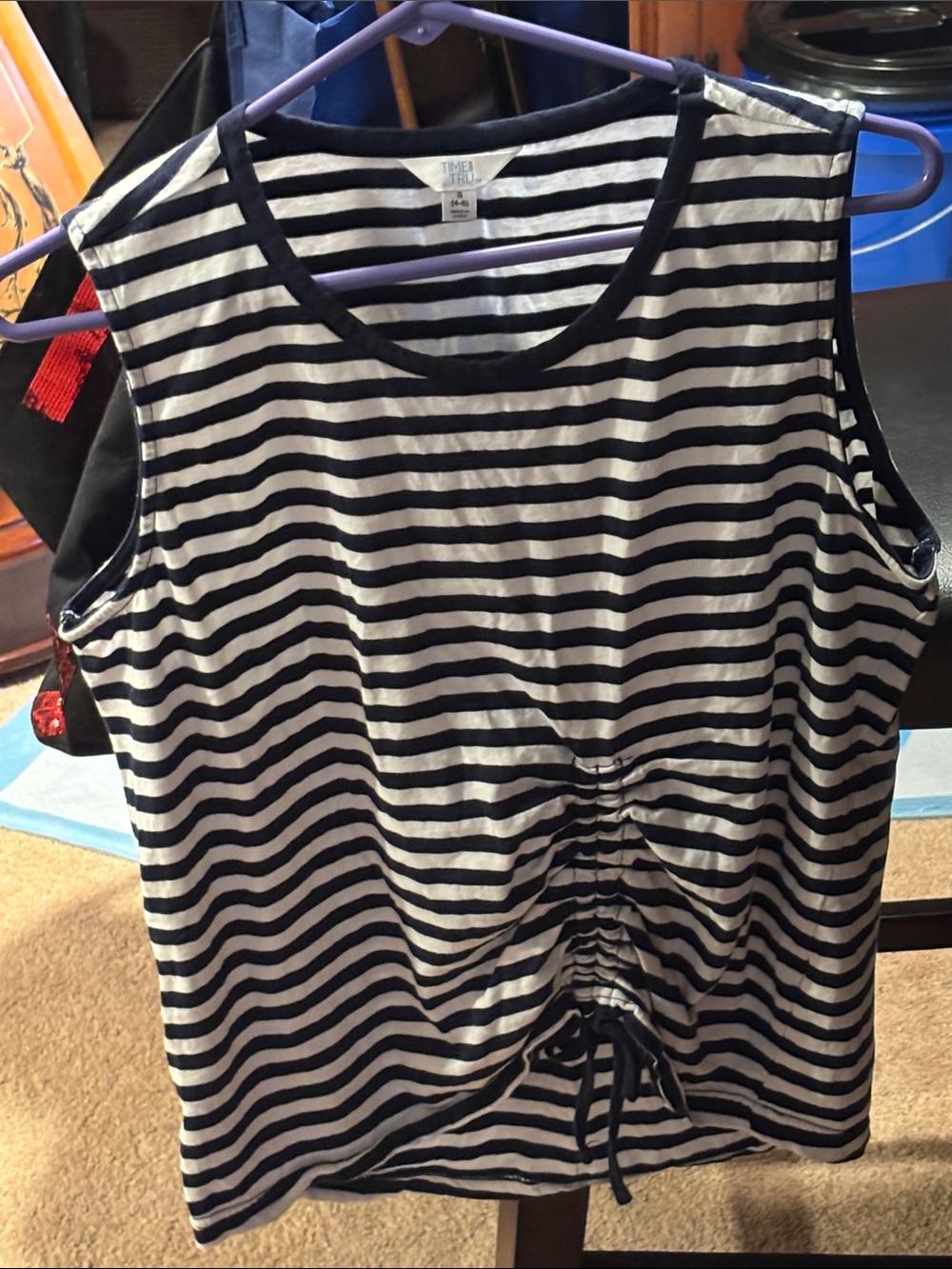 Small Time & Tru striped tank top